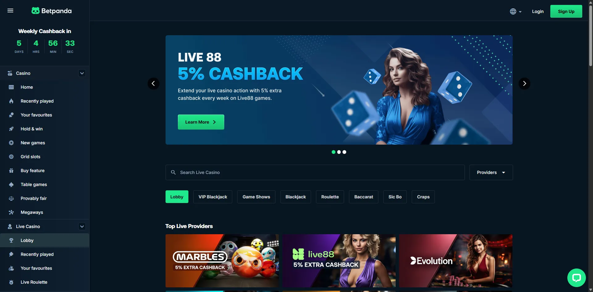 Entra na bet365